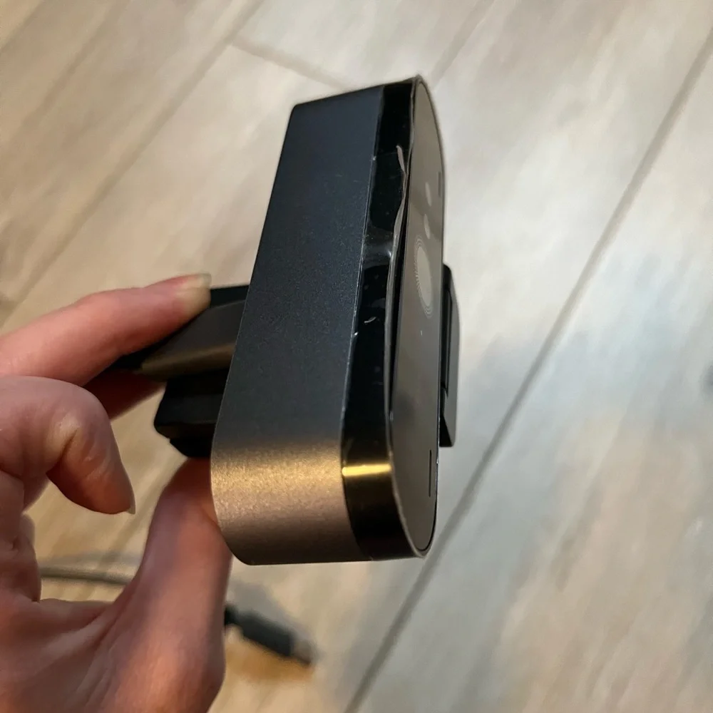 Logitech Black Webcam with HD Lens